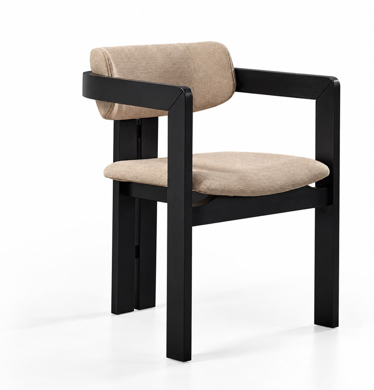 Kubo armchair by M-FOUR, side view