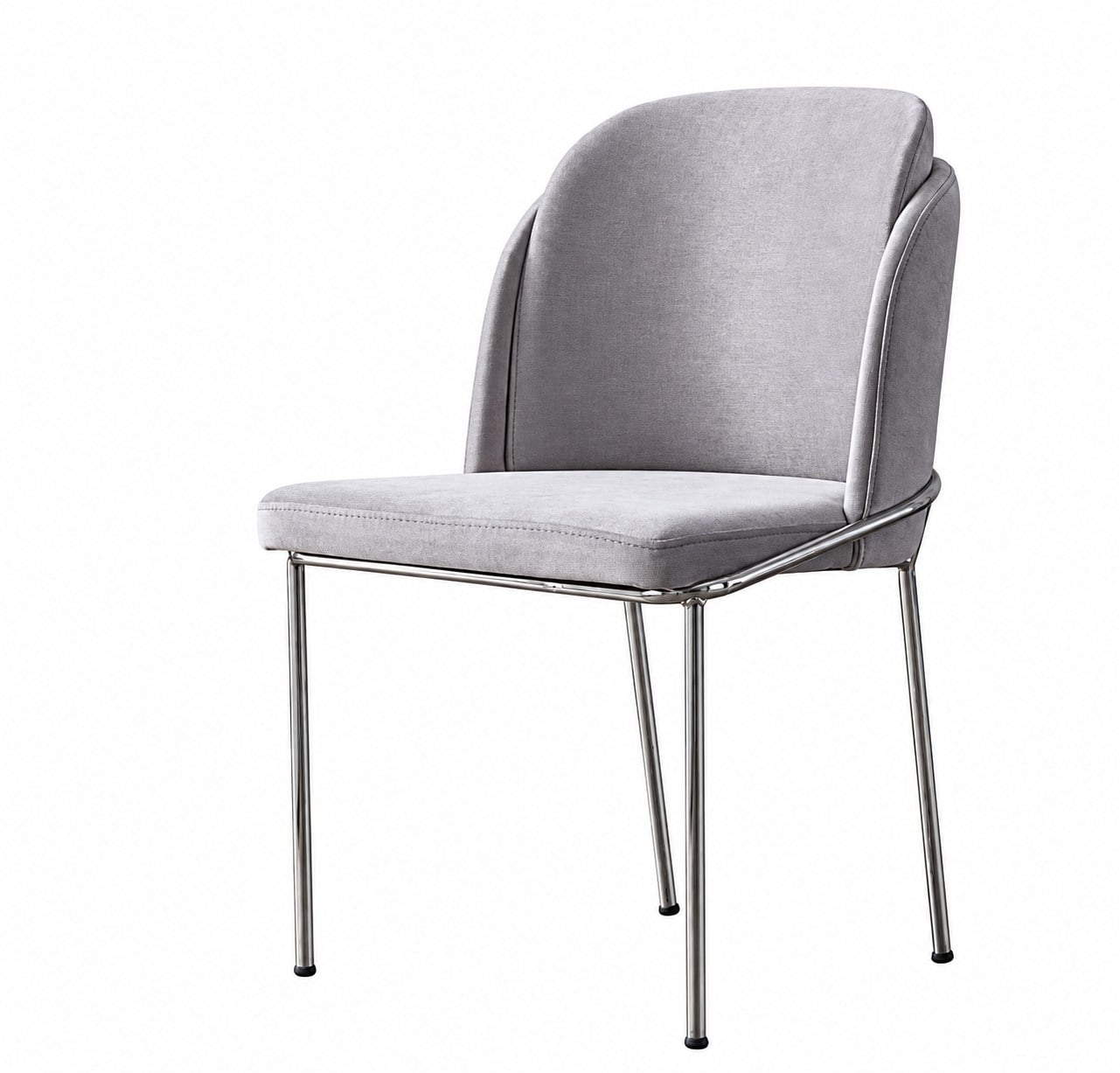 Riga dining chair by M-FOUR, front view