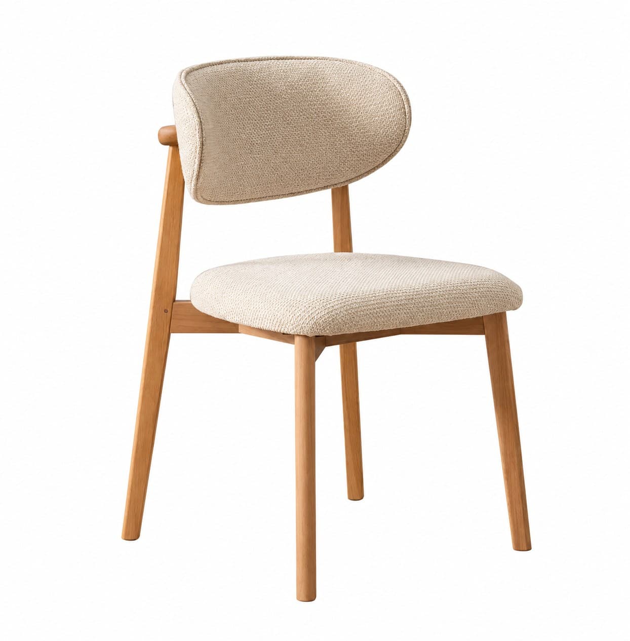 Zenith dining chair by M-FOUR, front view