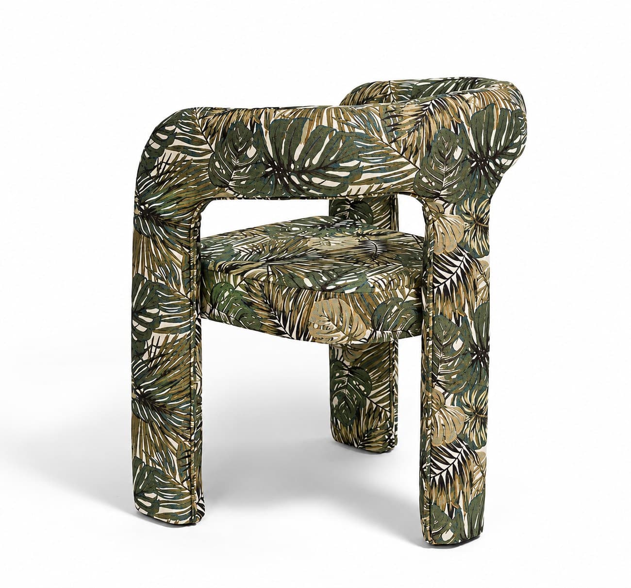 Flora sculptural chair by M-FOUR, side view