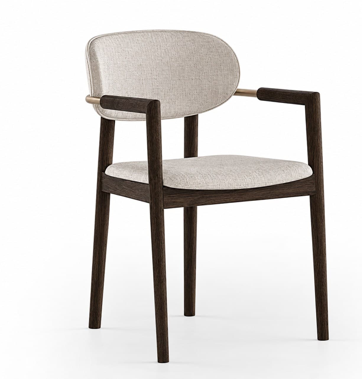 Atlas armchair by M-FOUR, front view
