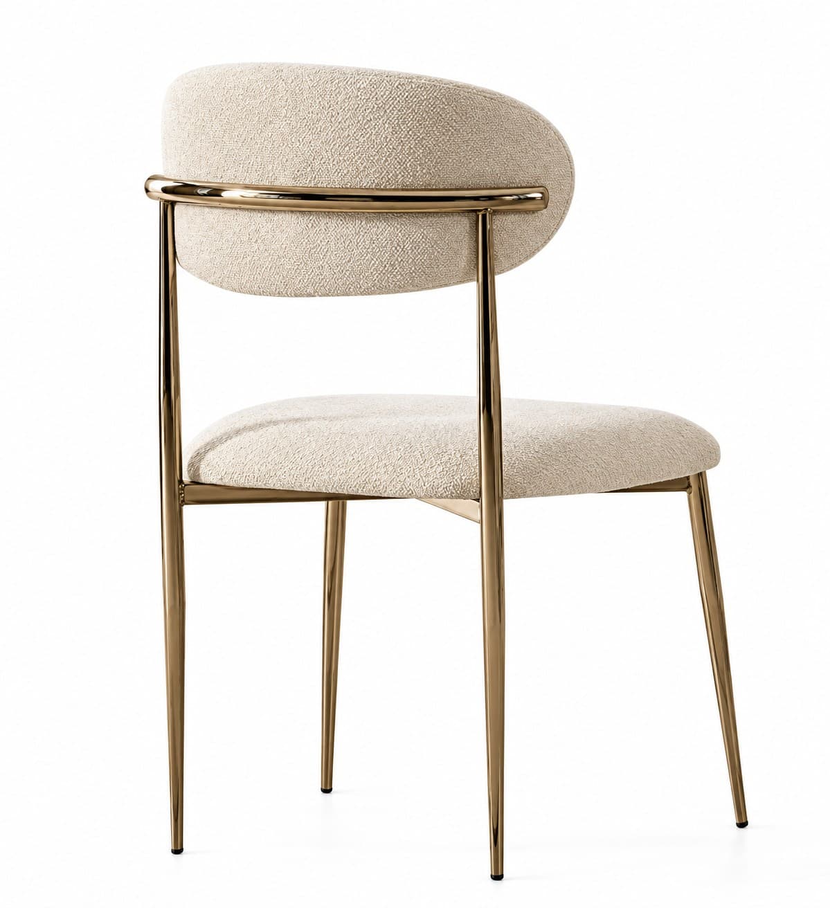 Lina dining chair by M-FOUR, side view