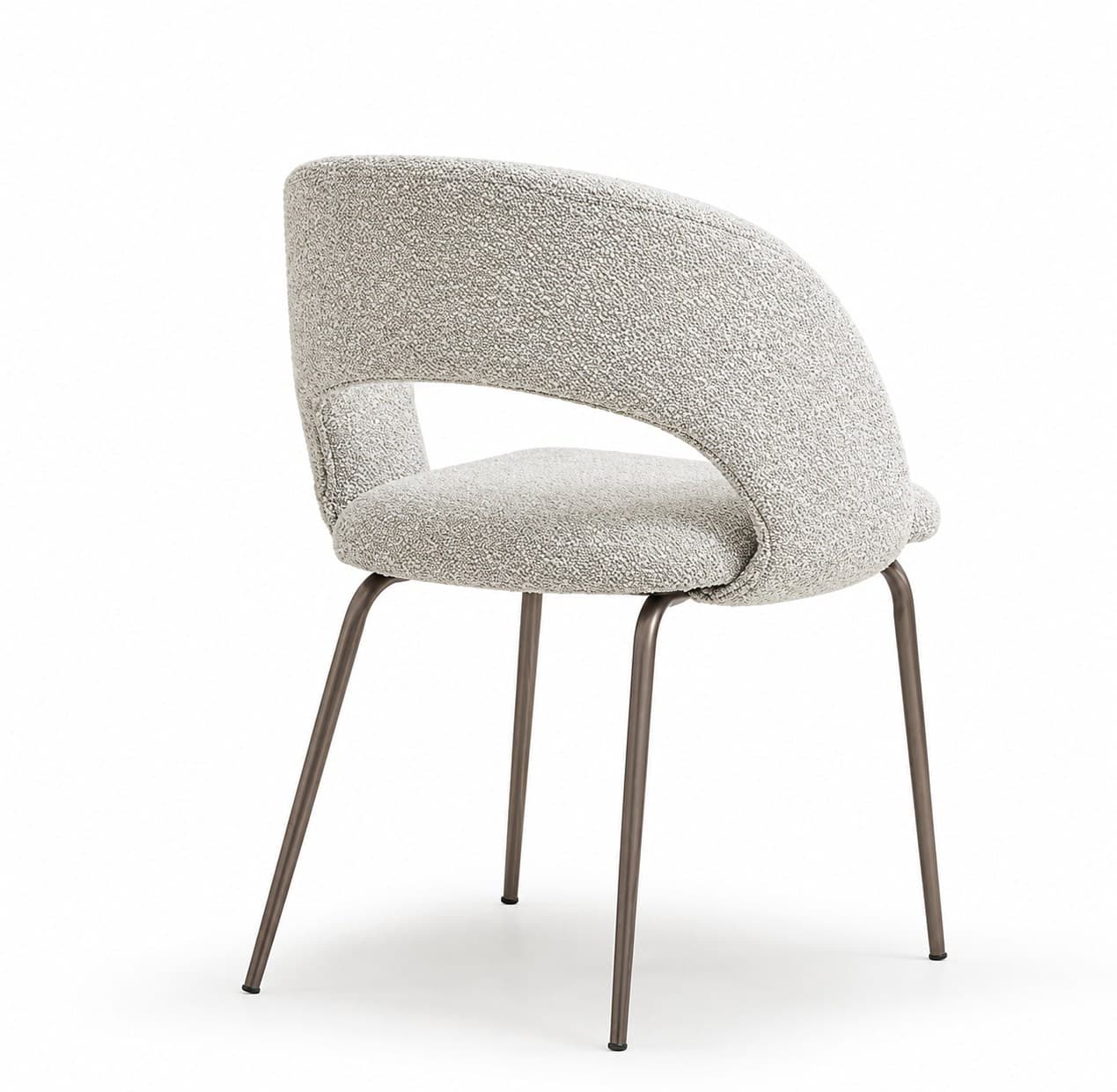 Petra dining chair by M-FOUR, side view