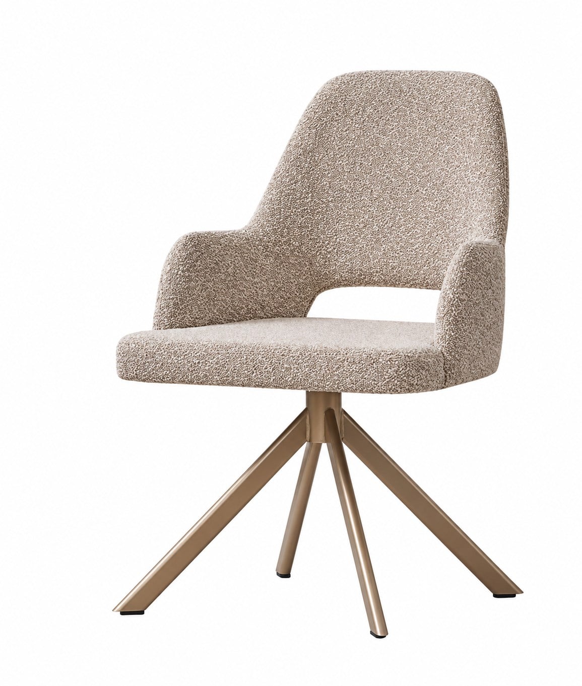Stella swivel chair by M-FOUR, front view