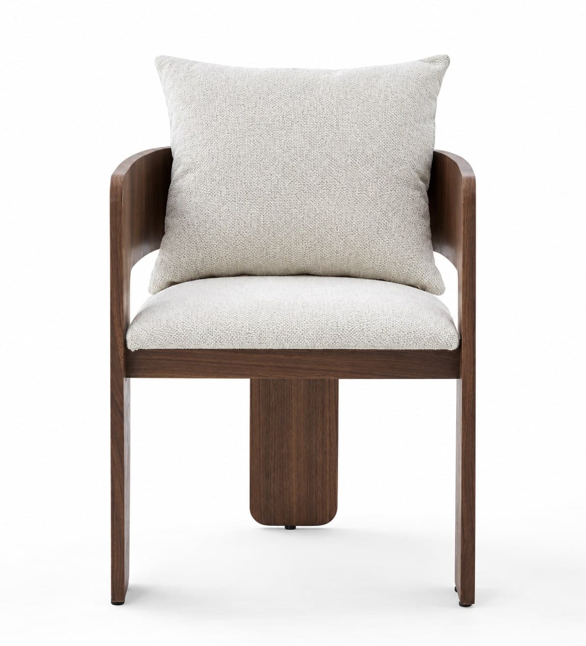 Moro armchair by M-FOUR, front view