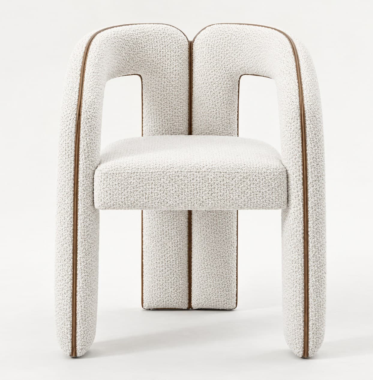 Pera sculptural chair by M-FOUR, front view