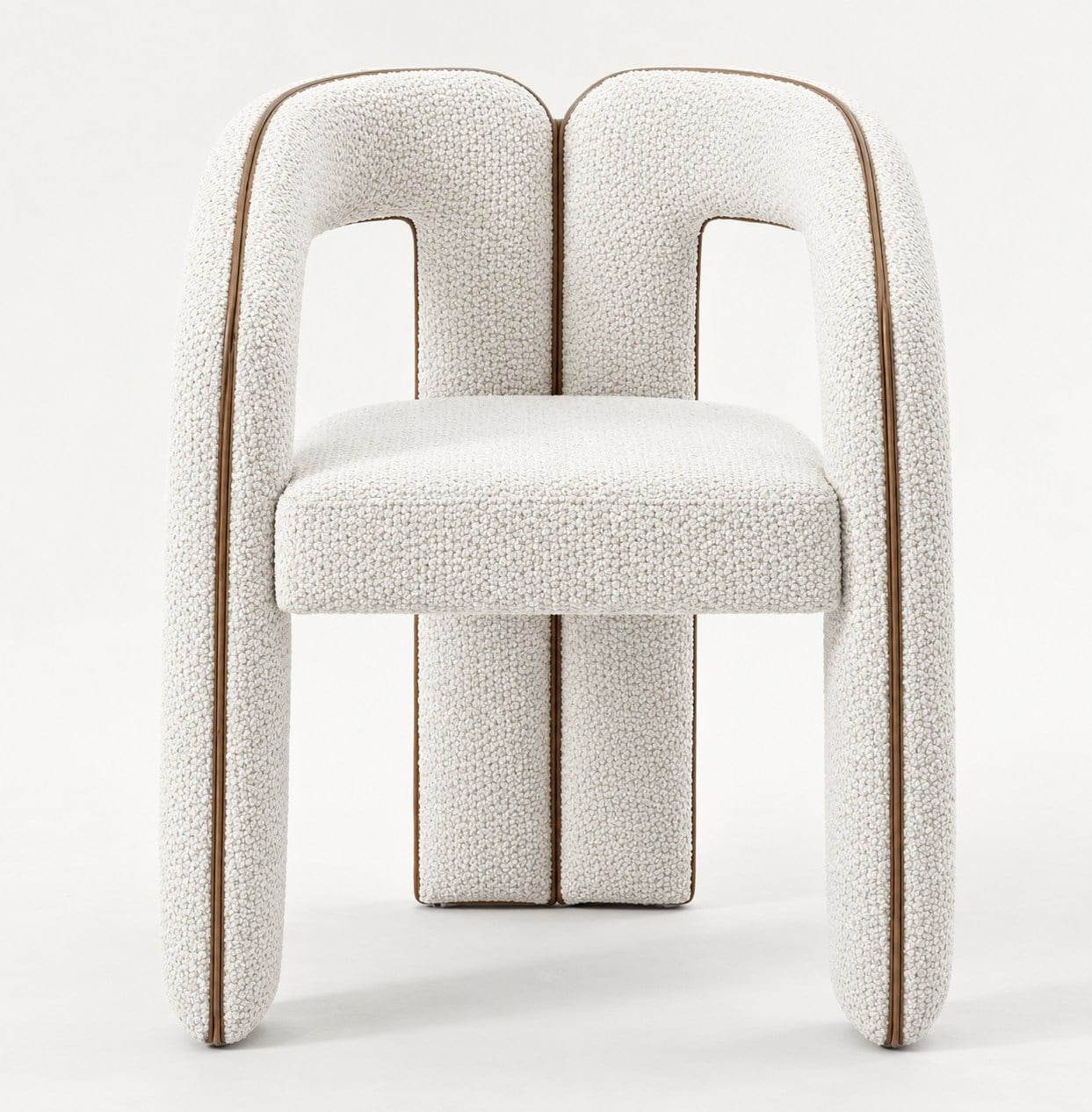 Pera sculptural chair by M-FOUR, front view